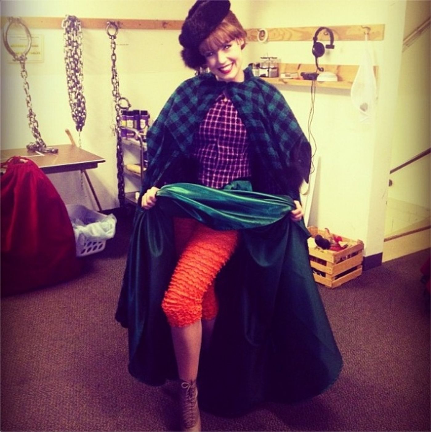 Photo Flash: Saturday Intermission Pics, Oct 27 - EVITA Reveals SIP Contest Winner, ONCE's Theatre Dog and More! Photo Flash: Saturday Intermission Pics, Oct 27 - EVITA Reveals SIP Contest Winner, ONCE's Theatre Dog and More! Image