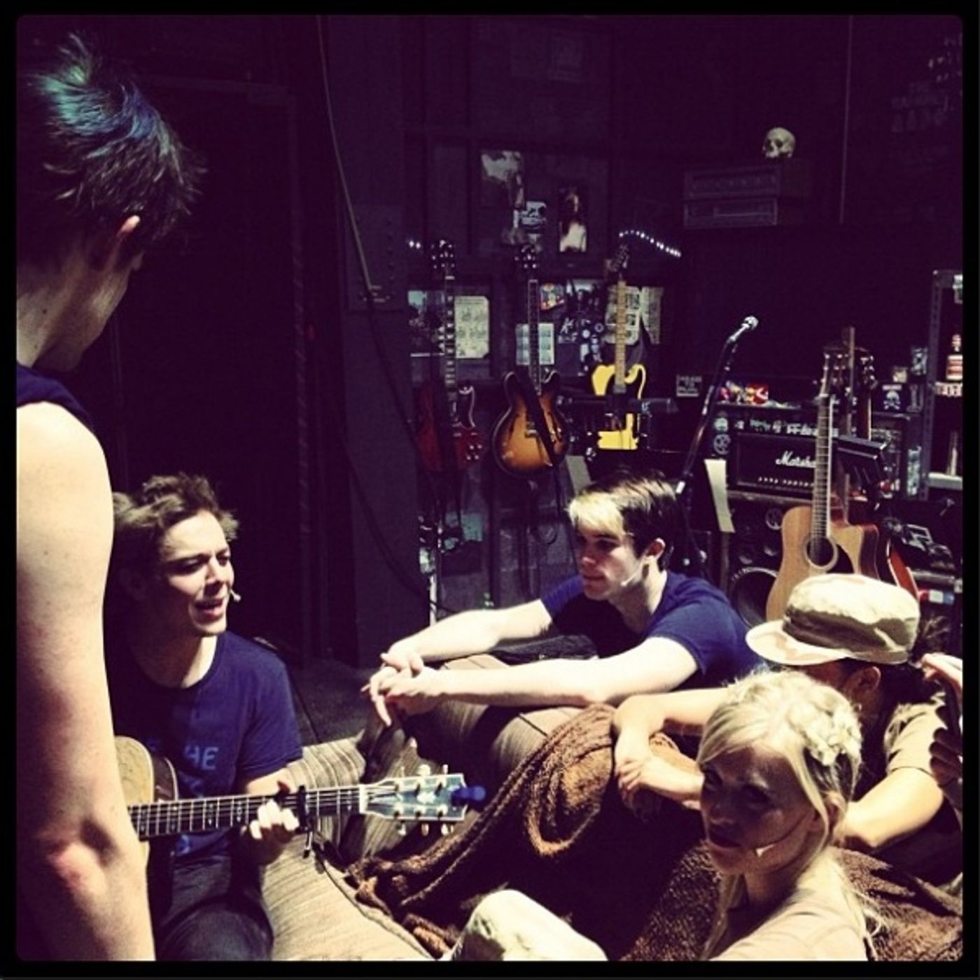 Photo Flash: Saturday Intermission Pics, Oct 27 - EVITA Reveals SIP Contest Winner, ONCE's Theatre Dog and More! Photo Flash: Saturday Intermission Pics, Oct 27 - EVITA Reveals SIP Contest Winner, ONCE's Theatre Dog and More! Image