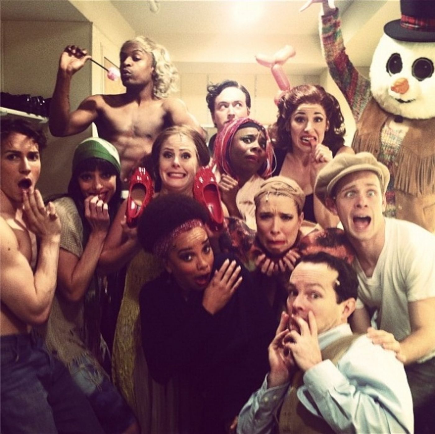 Photo Flash: Saturday Intermission Pics, Oct 27 - EVITA Reveals SIP Contest Winner, ONCE's Theatre Dog and More! Photo Flash: Saturday Intermission Pics, Oct 27 - EVITA Reveals SIP Contest Winner, ONCE's Theatre Dog and More! Image