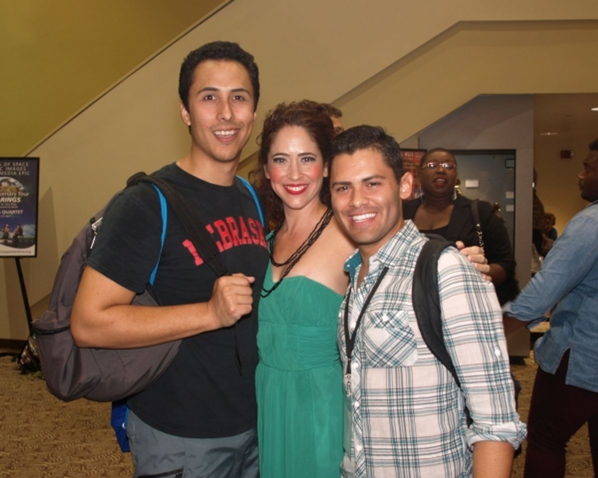 Daniel Smith, Deborah Fauerbach, and Steven Rada at 