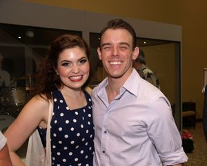 Caitlyn Calfas and Clay Stefanki @ BroadwayWorld Caitlyn Calfas and Clay Stefanki Photo