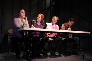 Morgan Vaughan, Linda May, Diana Marbury and Brennan Vickery Photo