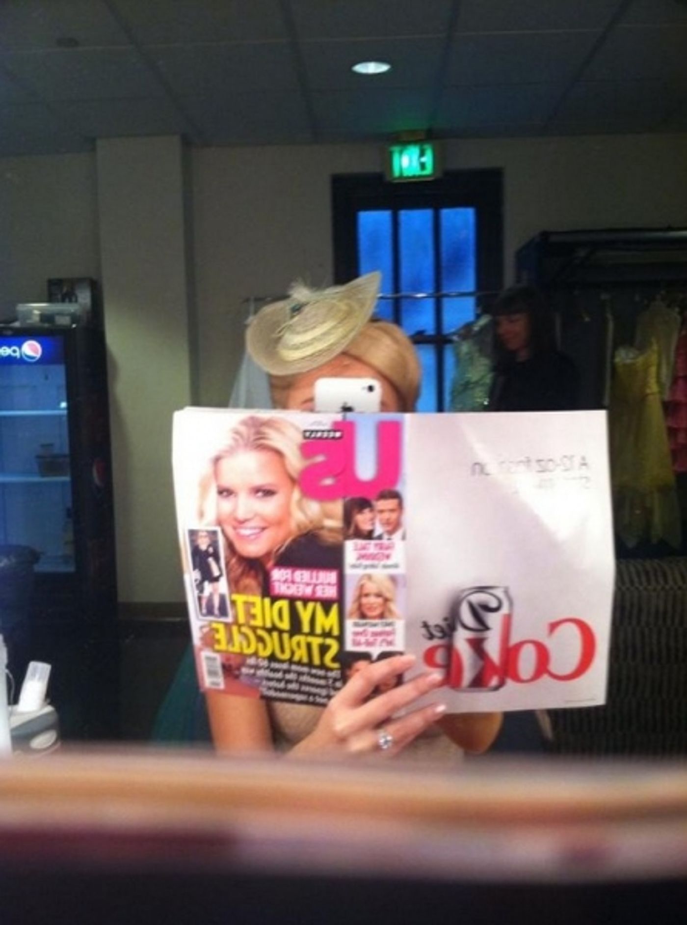 Photo Flash: Saturday Intermission Pics, Oct 27 - Part 2 - Trick-or-Treaters Backstage at NEWSIES and More!  Image