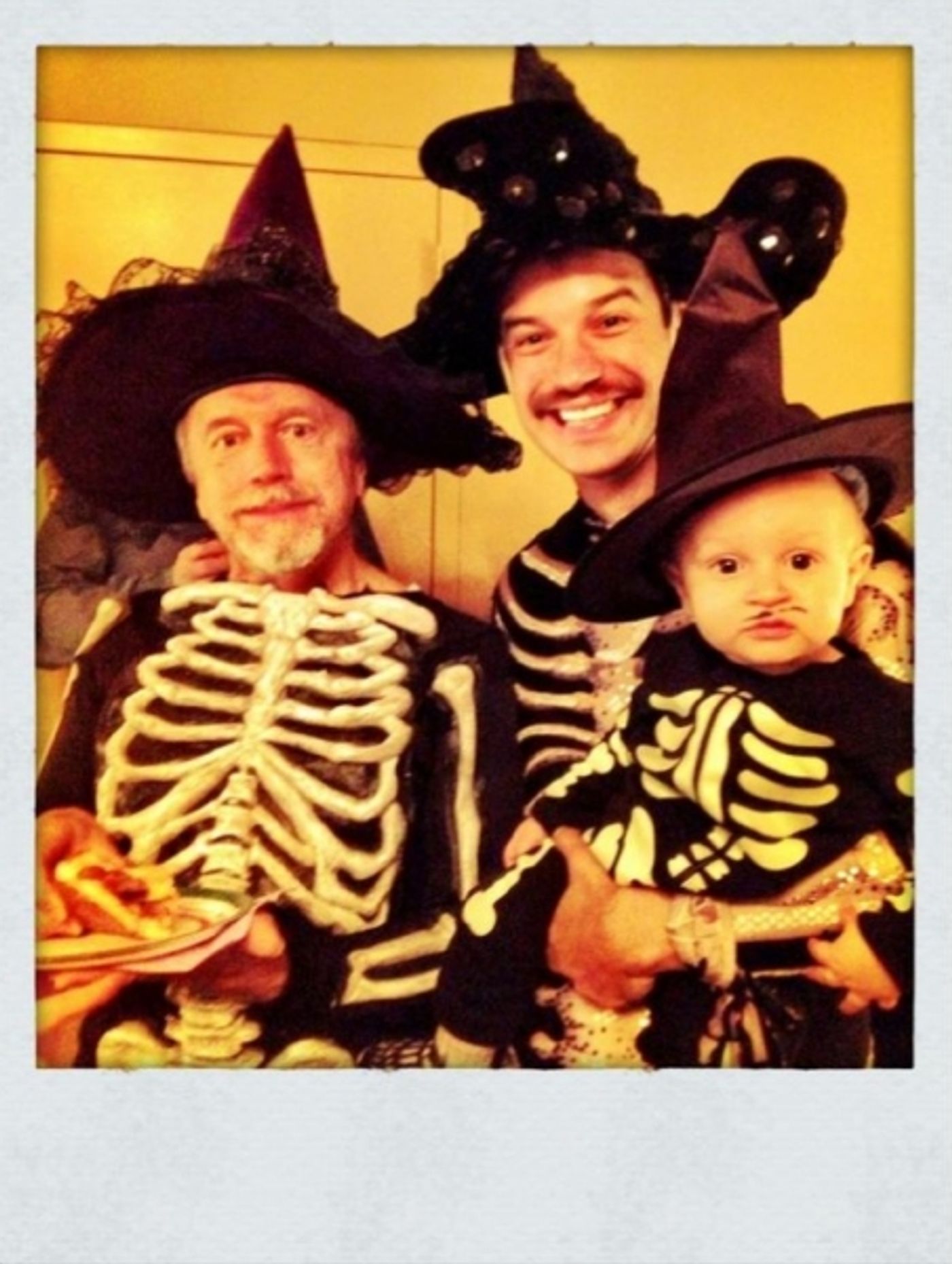 Photo Flash: Saturday Intermission Pics, Oct 27 - Part 2 - Trick-or-Treaters Backstage at NEWSIES and More!  Image