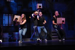 Courtney Poston, Mike Westrich as Princeton and Nicole Piro. Photo Credit: Gemma Bram Photo