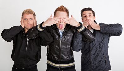 Wickersham Brothers (Philip Scutt, Joe McCourt and Mathew Waters Photo