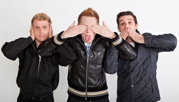 Wickersham Brothers (Philip Scutt, Joe McCourt and Mathew Waters Photo