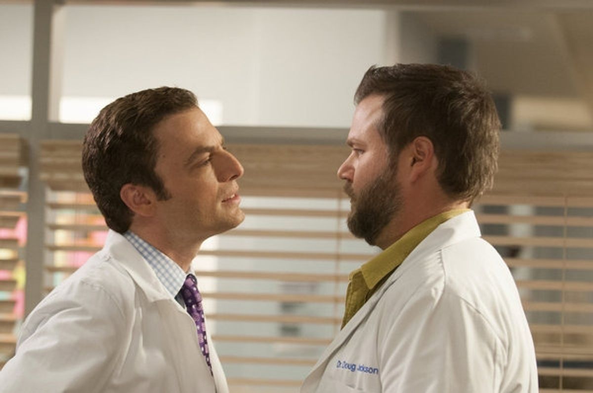 Justin Kirk, Tyler Labine at 