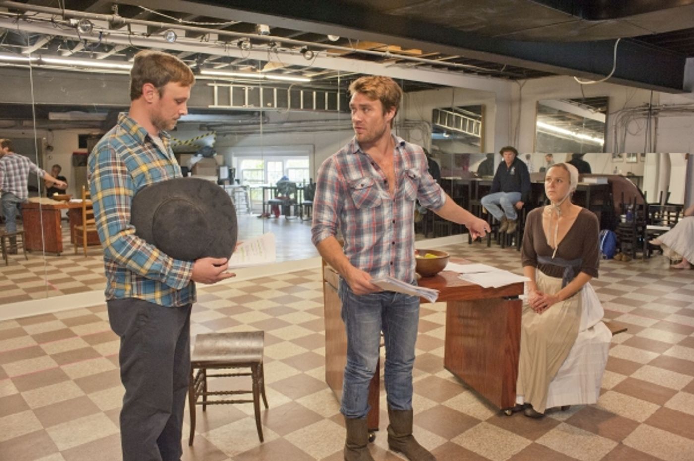 Photo Flash: In Rehearsal with Bay Street Theatre's THE CRUCIBLE  Image