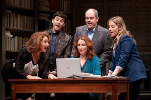 Joanna Glushak, Alex Brightman, Nancy Balbirer, Brad Oscar, and Donna Vivino @ BroadwayWorld Joanna Glushak, Alex Brightman, Nancy Balbirer, Brad Oscar, and Donna Vivino Photo