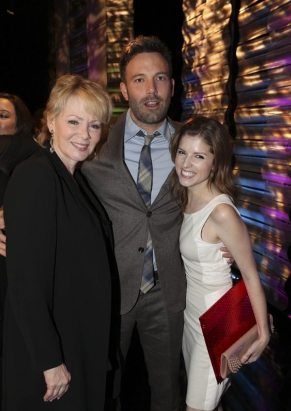 From left, actors Jean Smart, Ben Affleck, Career Achievement Award winner and Anna K Photo