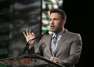 Ben Affleck, Career Achievement Award winner speaks during the 2012 Casting Society o Photo