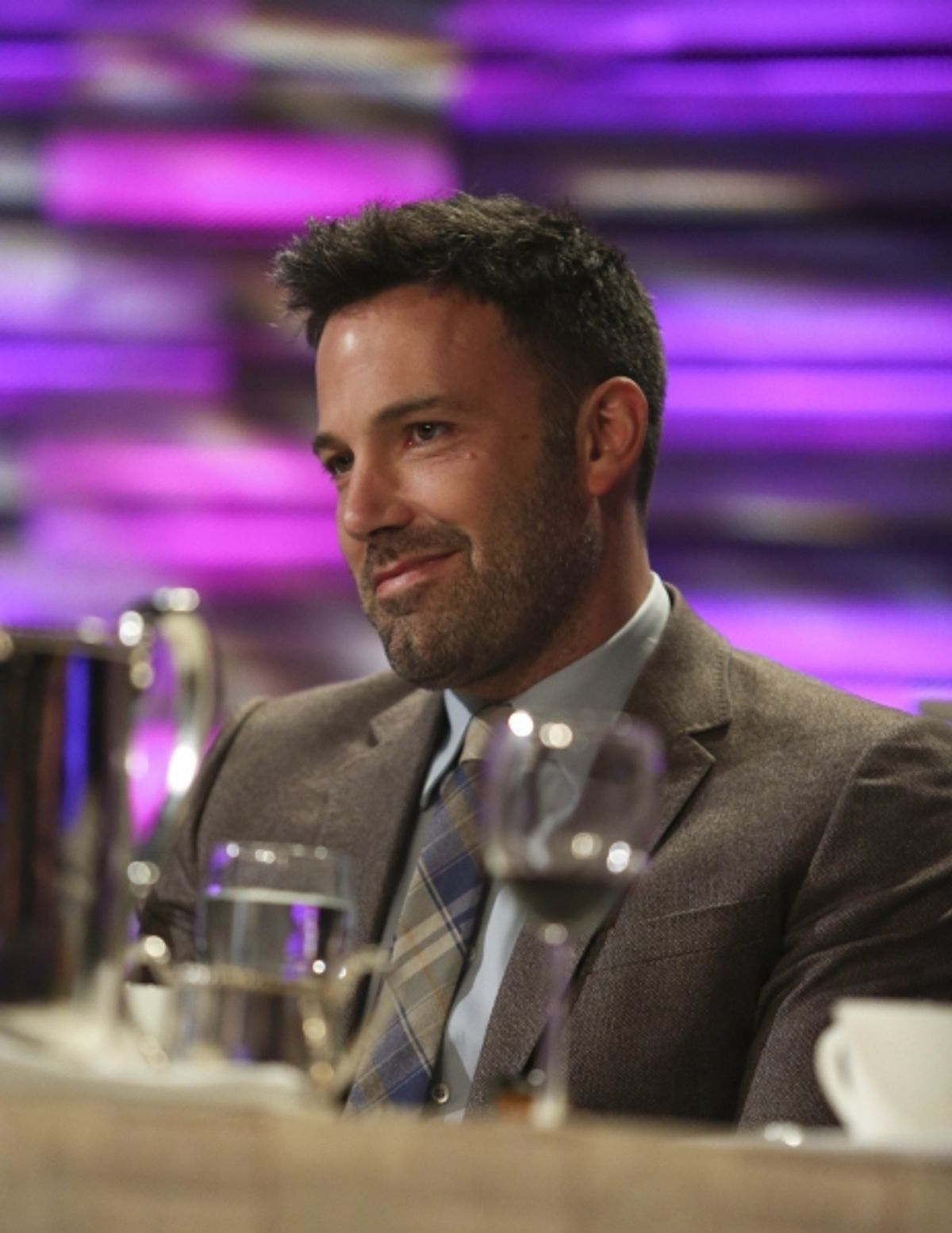 Ben Affleck, Career Achievement Award winner is introduced during the 2012 Casting Society of America Artios Awards held at the Beverly Hilton Hotel on Monday Oct. 29, 2012 in Beverly Hills, Calif. (Photo by Ryan Miller/Capture Imaging) at 