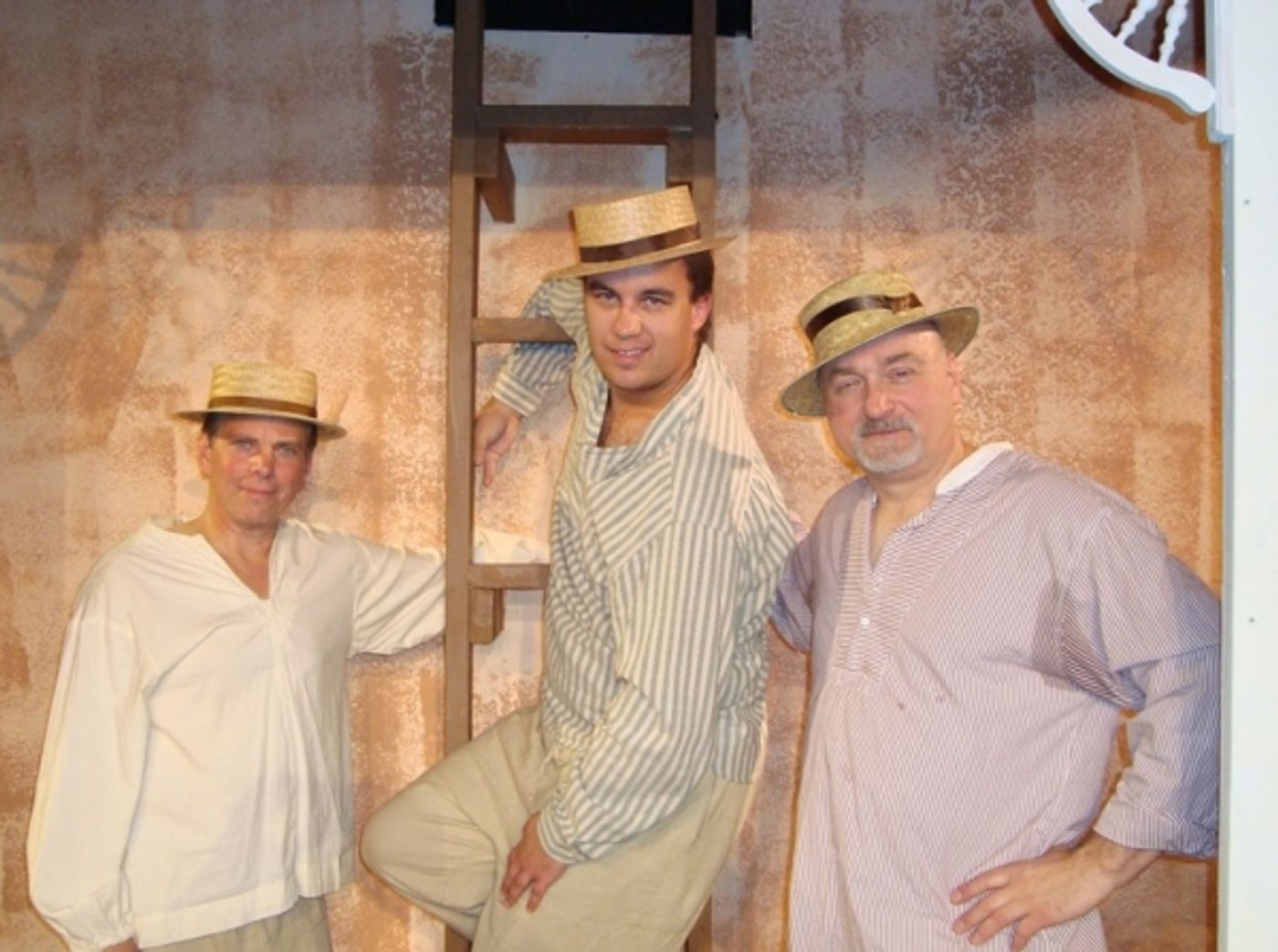 Photo Flash: First Look at Oyster Mill Playhouse's MY THREE ANGELS Photo Flash: First Look at Oyster Mill Playhouse's MY THREE ANGELS Image