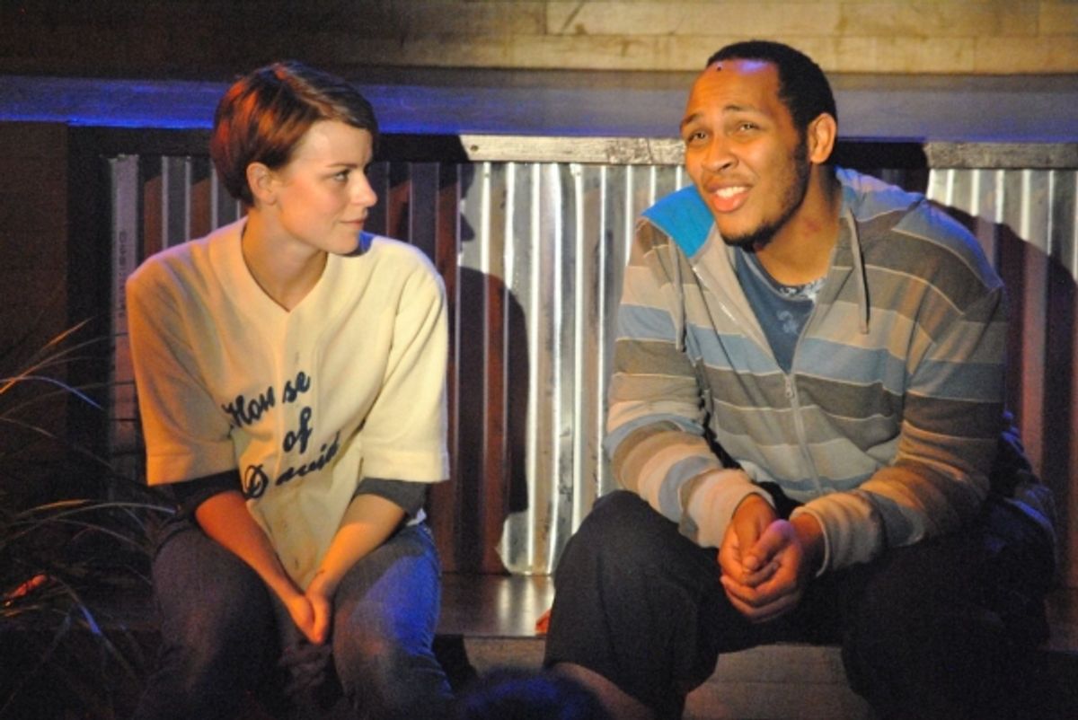 Maigan Kennedy and D.J. Curtis at 