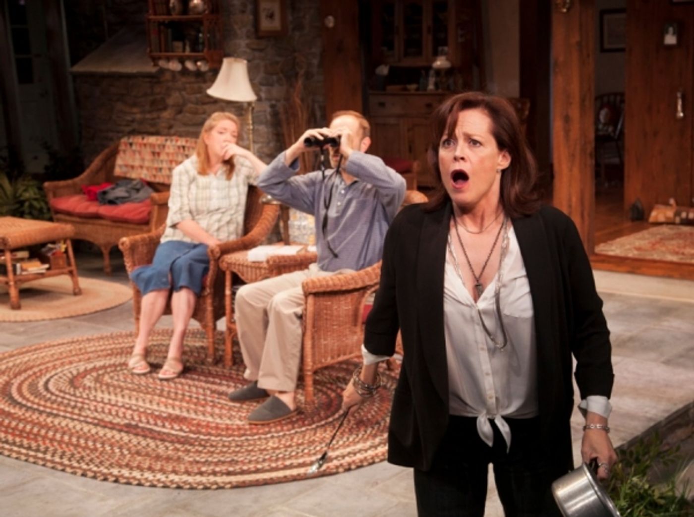 Photo Flash: First Look at Sigourney Weaver, David Hyde Pierce and More in VANYA AND SONIA AND MASHA AND SPIKE!  Image