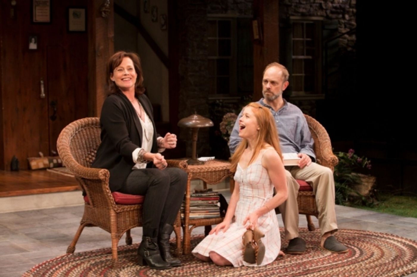 Photo Flash: First Look at Sigourney Weaver, David Hyde Pierce and More in VANYA AND SONIA AND MASHA AND SPIKE!  Image
