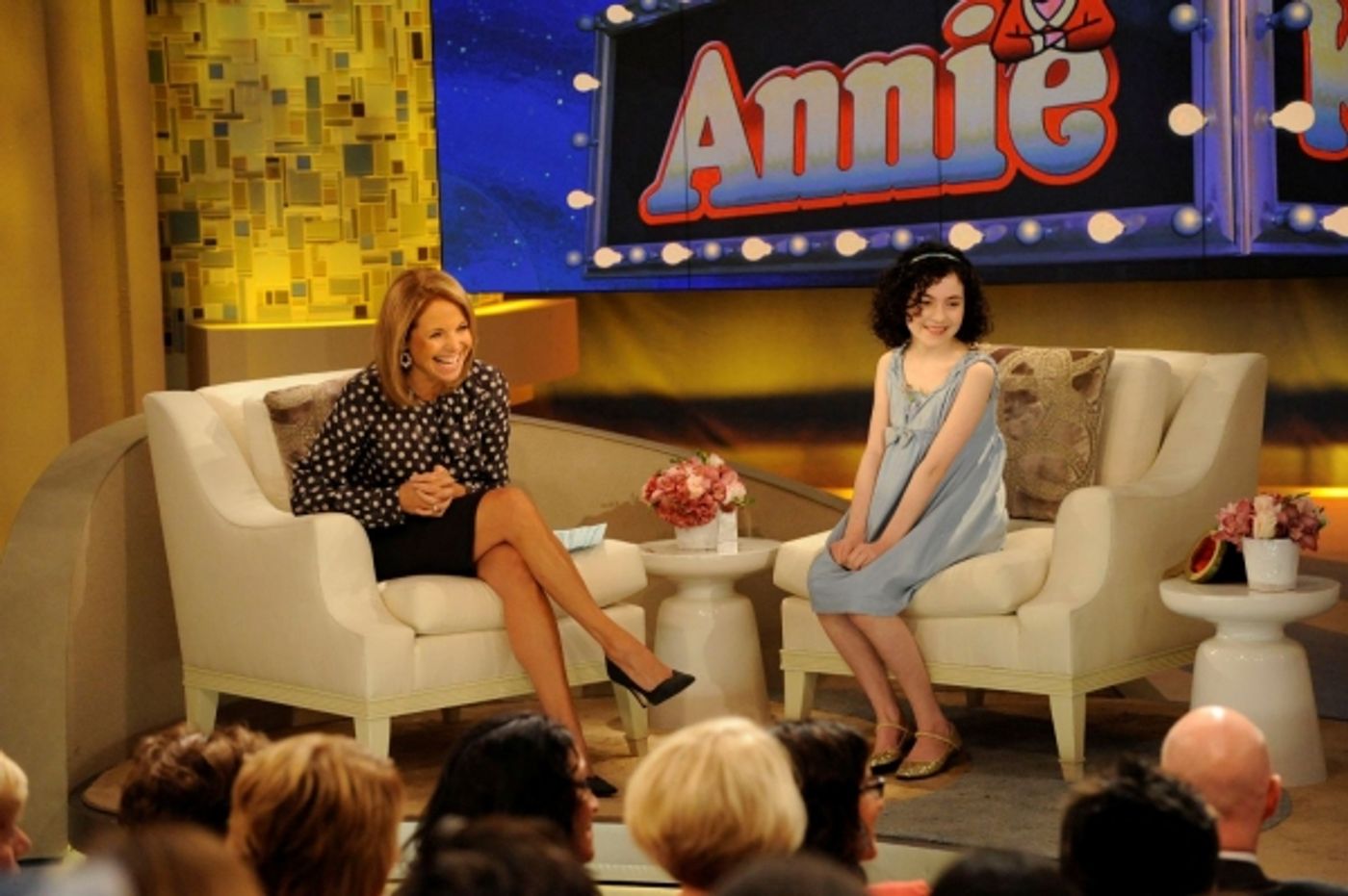 Photo Flash: Sneak Peek - Cast of Broadway's ANNIE on KATIE! Photo Flash: Sneak Peek - Cast of Broadway's ANNIE on KATIE! Image