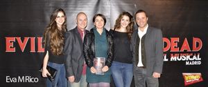 Elenco de Evil dead que no actuo: Teresa Abarca, Fernando Samper, Manoli Nieto, Carol Photo
