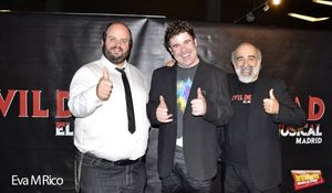 Cesar Belda, George Reinblatt y Chemari Bello Photo