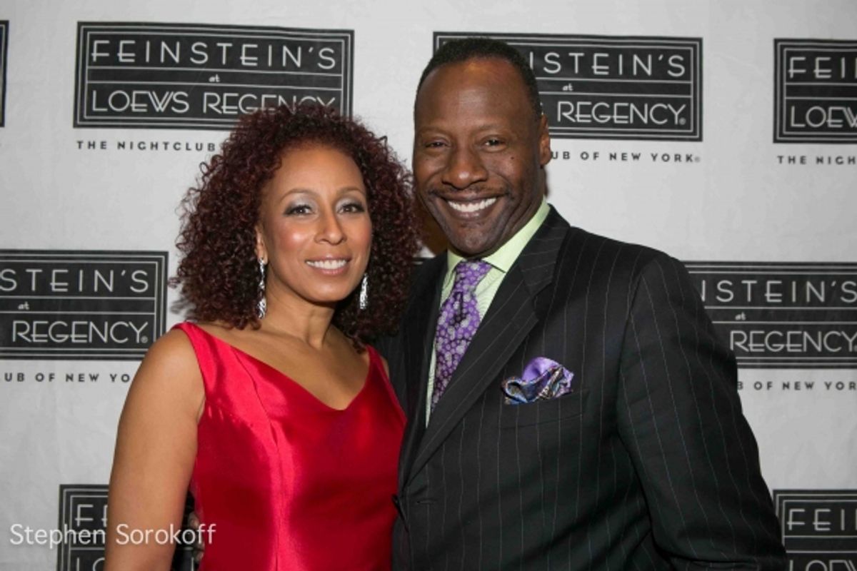 Tamara Tunie & Gregory Generet at 