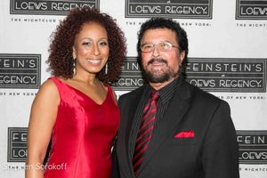 Tamara Tunie & Mike Renzi @ BroadwayWorld Tamara Tunie & Mike Renzi Photo