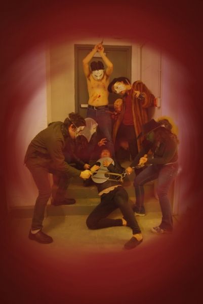 Photo Flash: First Look at MET's LAUGH STATION: MASSACRE Photo Flash: First Look at MET's LAUGH STATION: MASSACRE Image