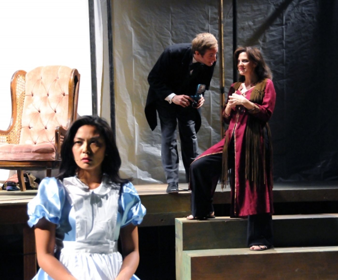 Photo Flash: Carolyn Baeumler, Teresa Avia Lim, & Christina Pumariega Star in ALICEGRACEANON Photo Flash: Carolyn Baeumler, Teresa Avia Lim, & Christina Pumariega Star in ALICEGRACEANON Image