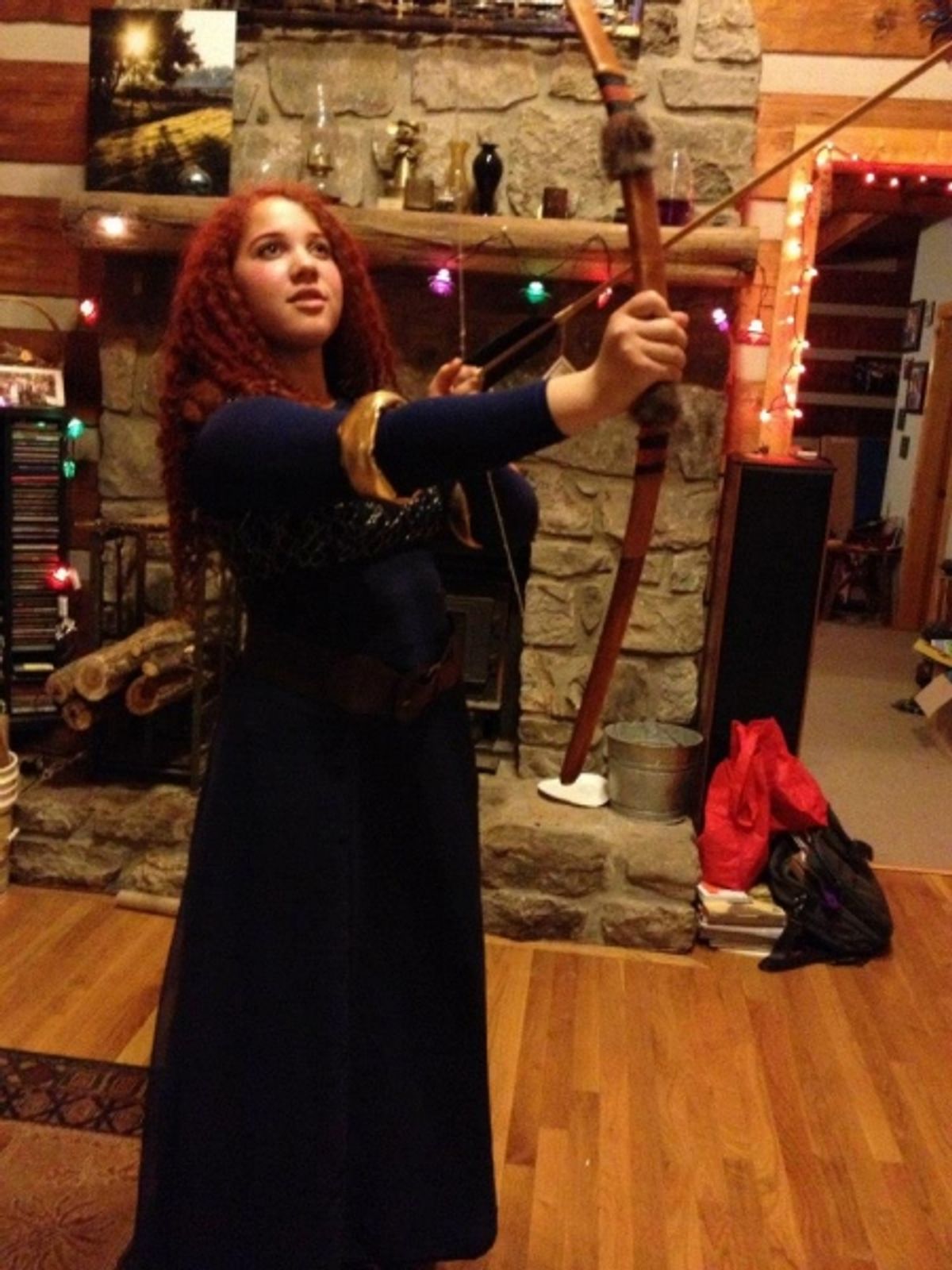 Kaila Brooke as Merida at 
