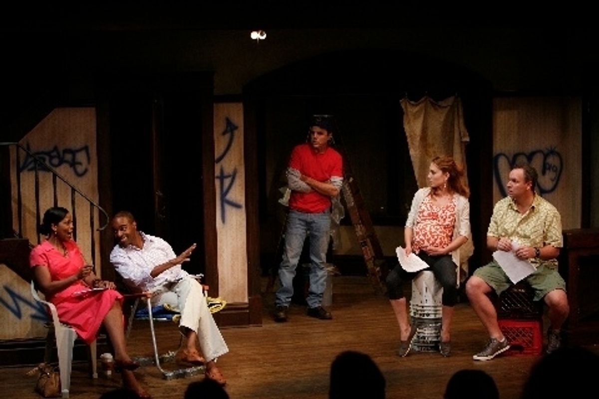 Tanesha Gary, Chauncy Thomas, Mark Anderson Phillips, Shanara Gabrielle and Michael James Reed at 