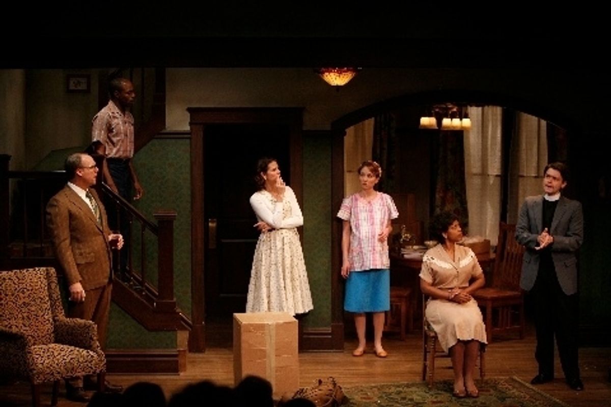 Michael James Reed, Chauncy Thomas, Nancy Bell, Shanara Gabrielle, Tanesha Gary and Eric Gilde at 