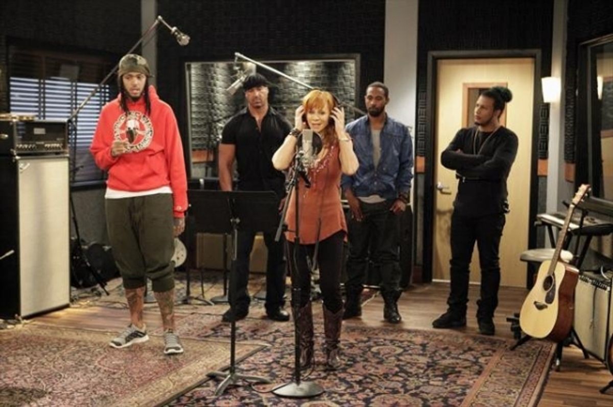 Travie McCoy, Reba McEntire at 