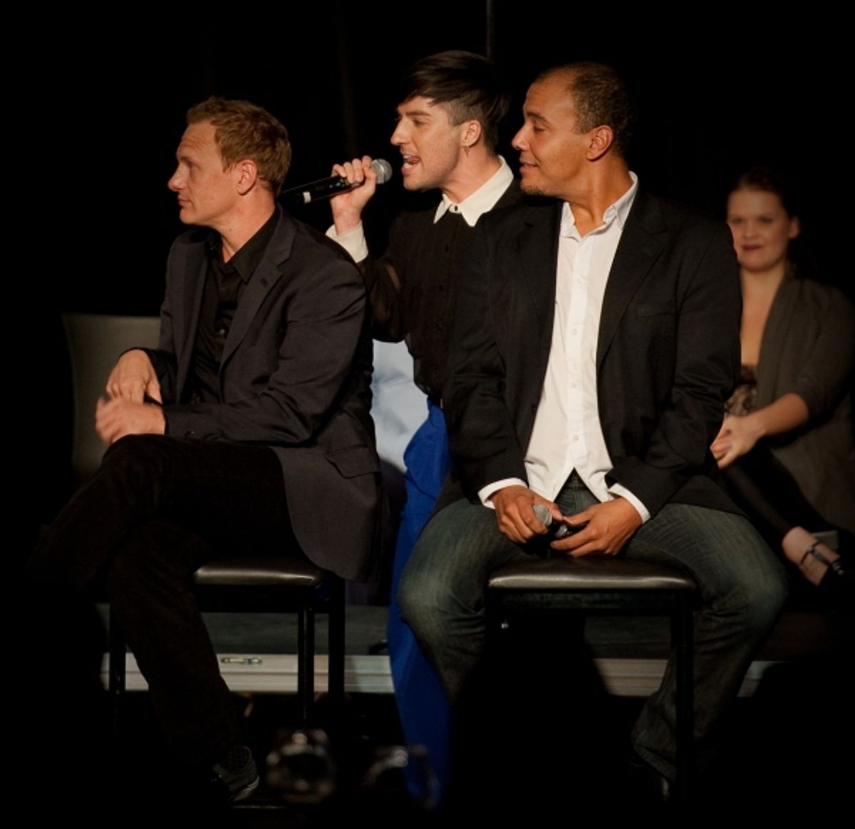 Chad Richardson, Andres Sierra and Gavin Hope
 at 