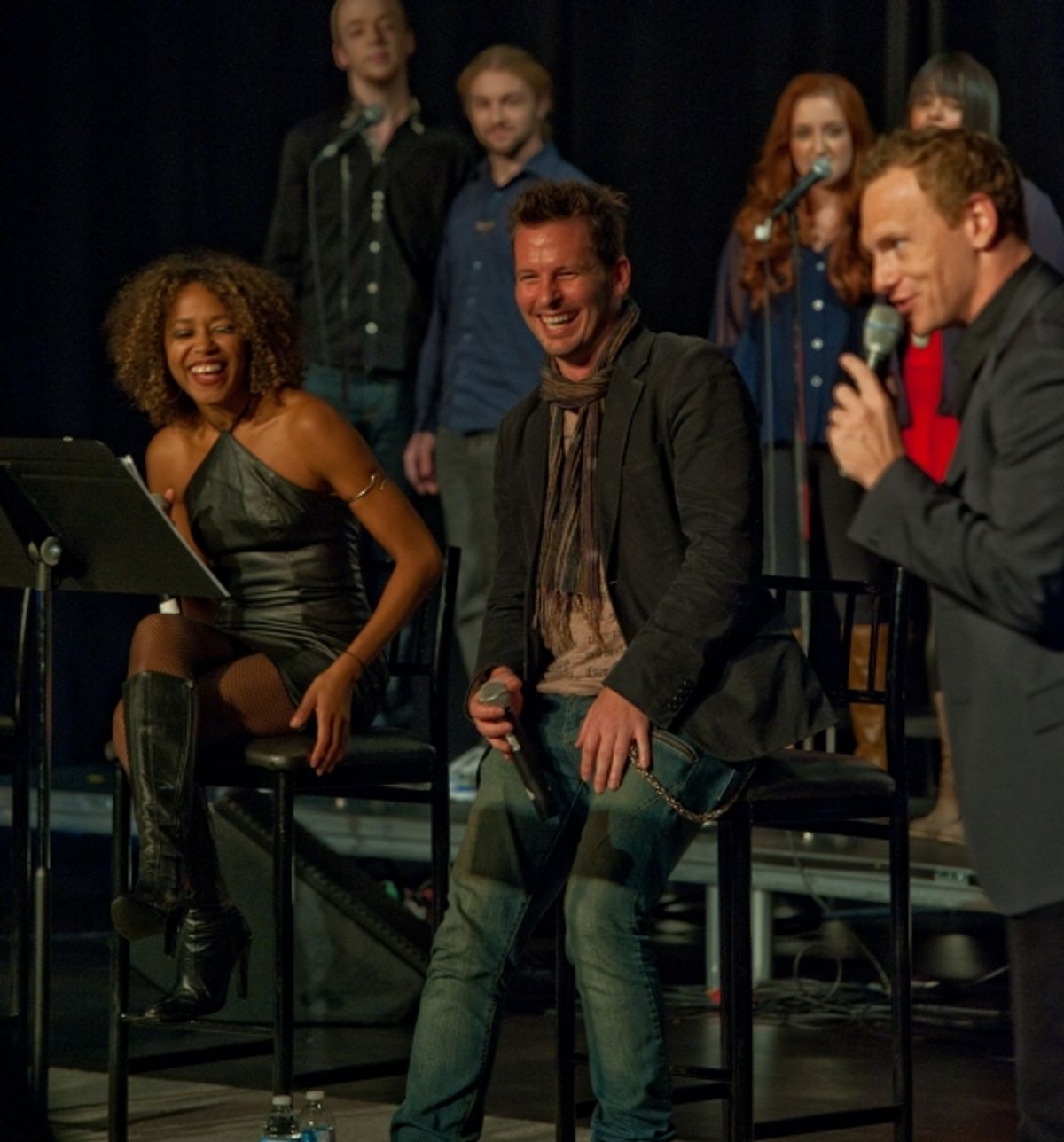 Dominique Roy, Cary Shields and Chad Richardson at 