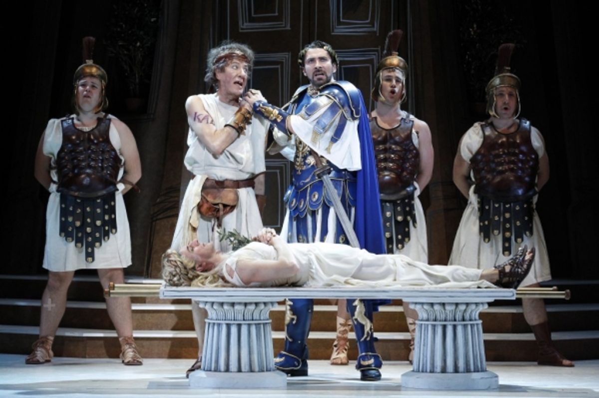 Geoffrey Rush and Adam Murphy  at 