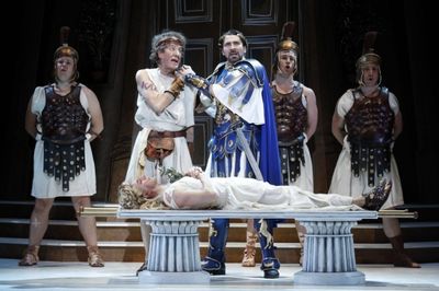 Geoffrey Rush and Adam Murphy  Photo