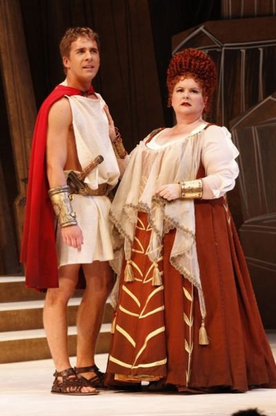 Hugh Sheridan and Magda Szubanski Photo