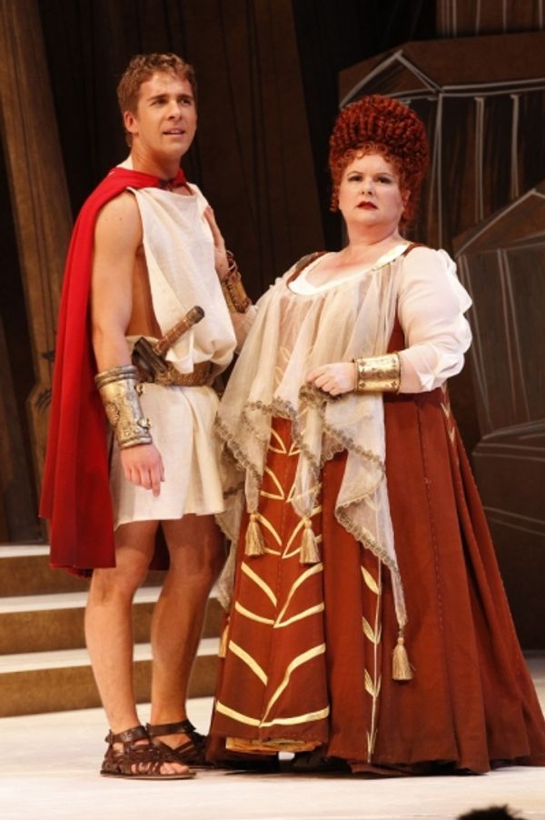 Hugh Sheridan and Magda Szubanski Photo