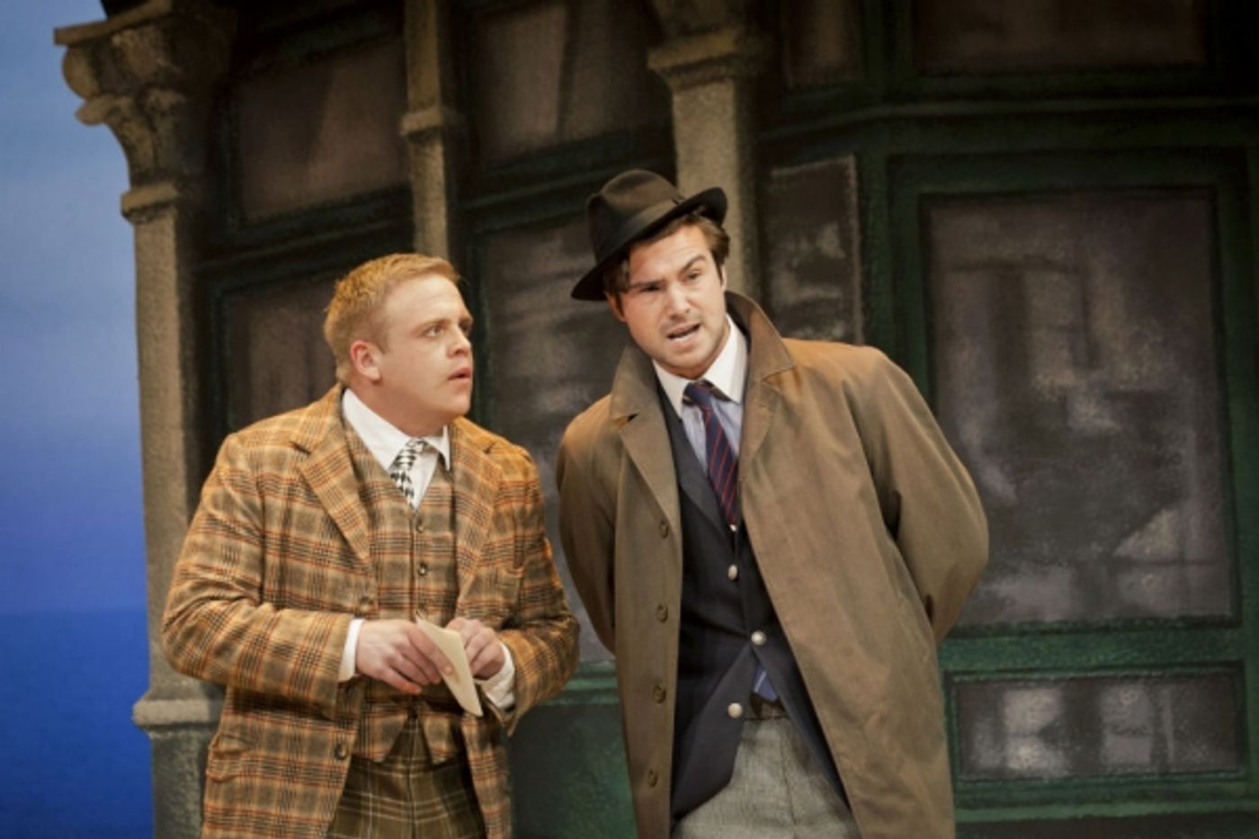 Photo Flash: First Look at Owain Arthur, Ben Mansfield and More in ONE MAN, TWO GUVNORS  Image