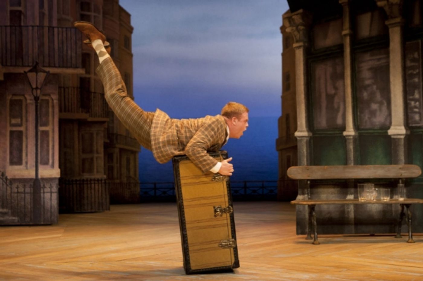 Photo Flash: First Look at Owain Arthur, Ben Mansfield and More in ONE MAN, TWO GUVNORS  Image