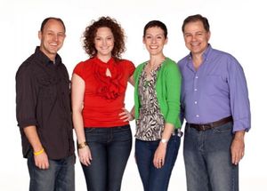 Geno Carr, Kelsey Venter, Amanda Naughton and Phil Johnson  Photo