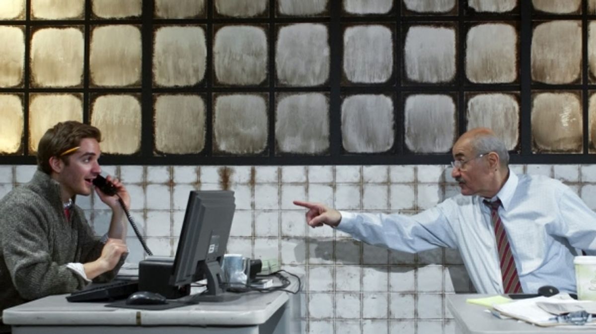 AJ Cedeno (Kyle) and Tom Mardirosian (Maury) at 