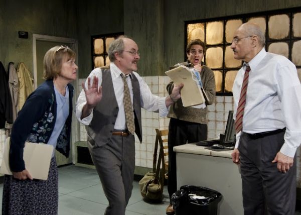 Lucy McMichael (Kim), Brad Bellamy (Herb), AJ Cedeno (Kyle) and Tom Mardirosian (Maur Photo