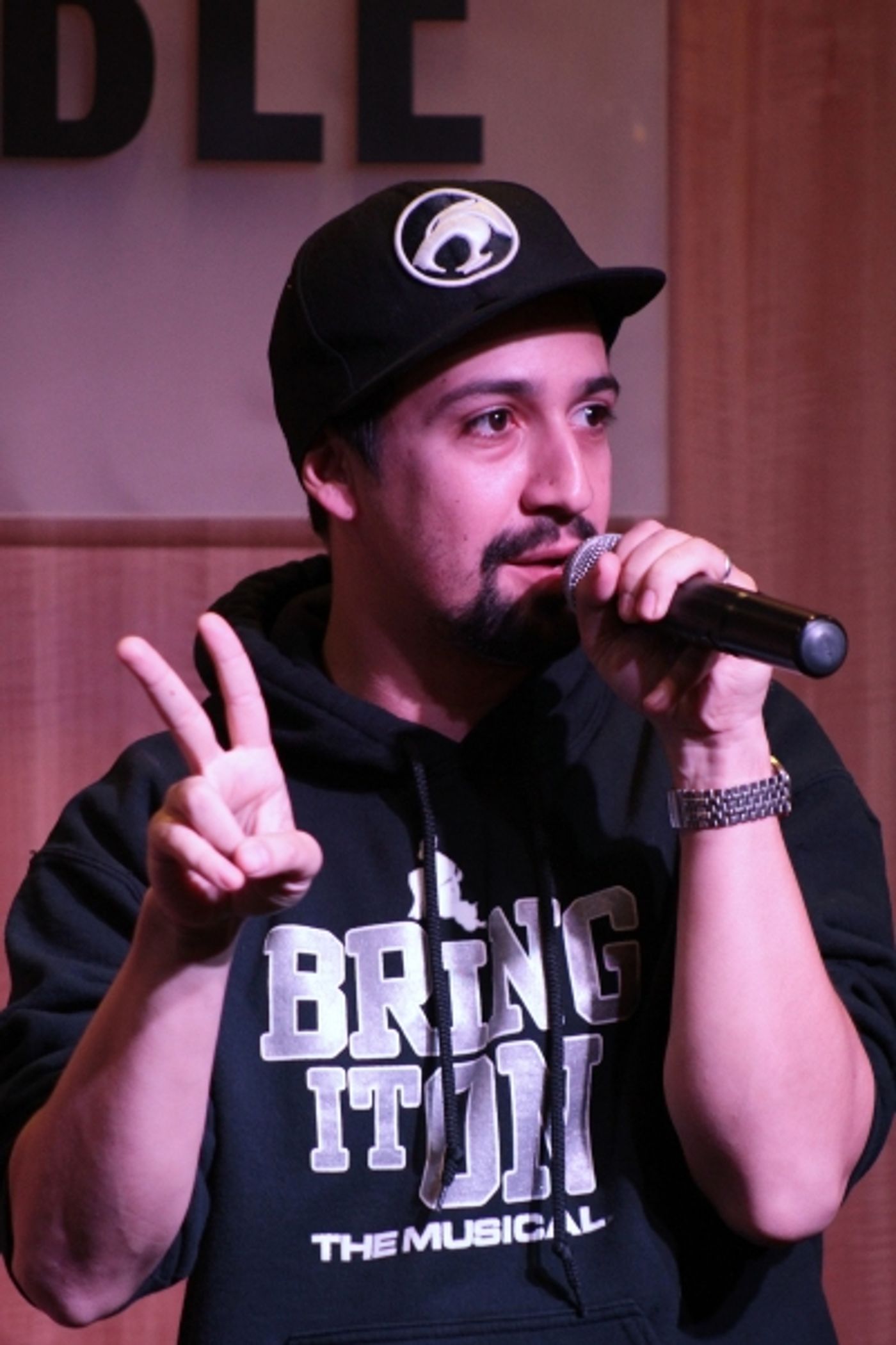 Photo Coverage: Lin-Manuel Miranda and BRING IT ON Cast Celebrates CD Release at Barnes & Noble!  Image