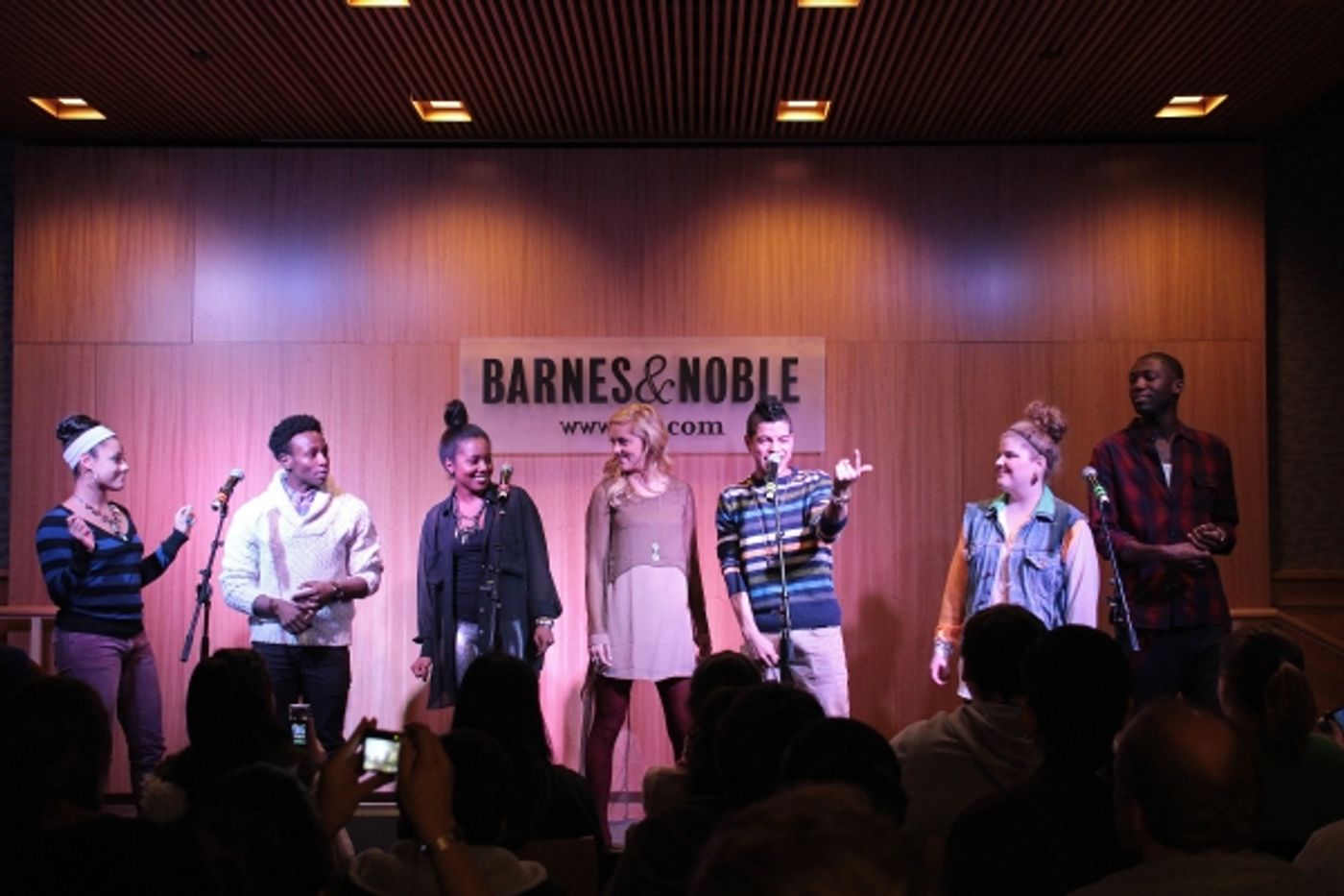 Photo Coverage: Lin-Manuel Miranda and BRING IT ON Cast Celebrates CD Release at Barnes & Noble!  Image