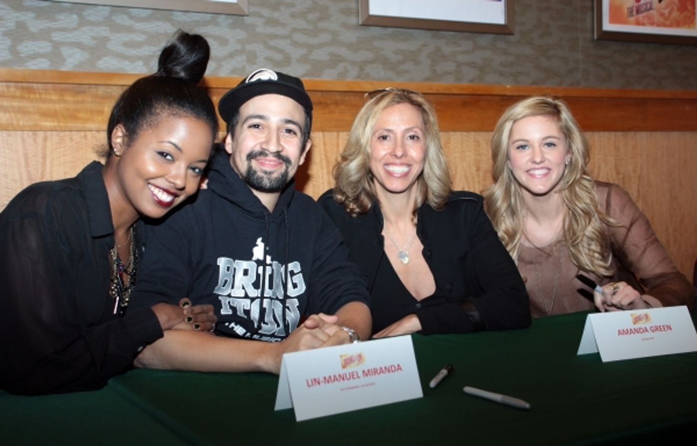 Photo Coverage: Lin-Manuel Miranda and BRING IT ON Cast Celebrates CD Release at Barnes & Noble!  Image