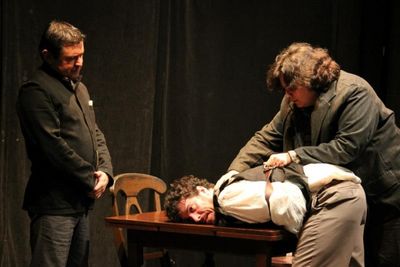 Robert Poley, Christopher Marlowe and Ingram Frizer (Sam Martinez, Scott McWhirter an Photo