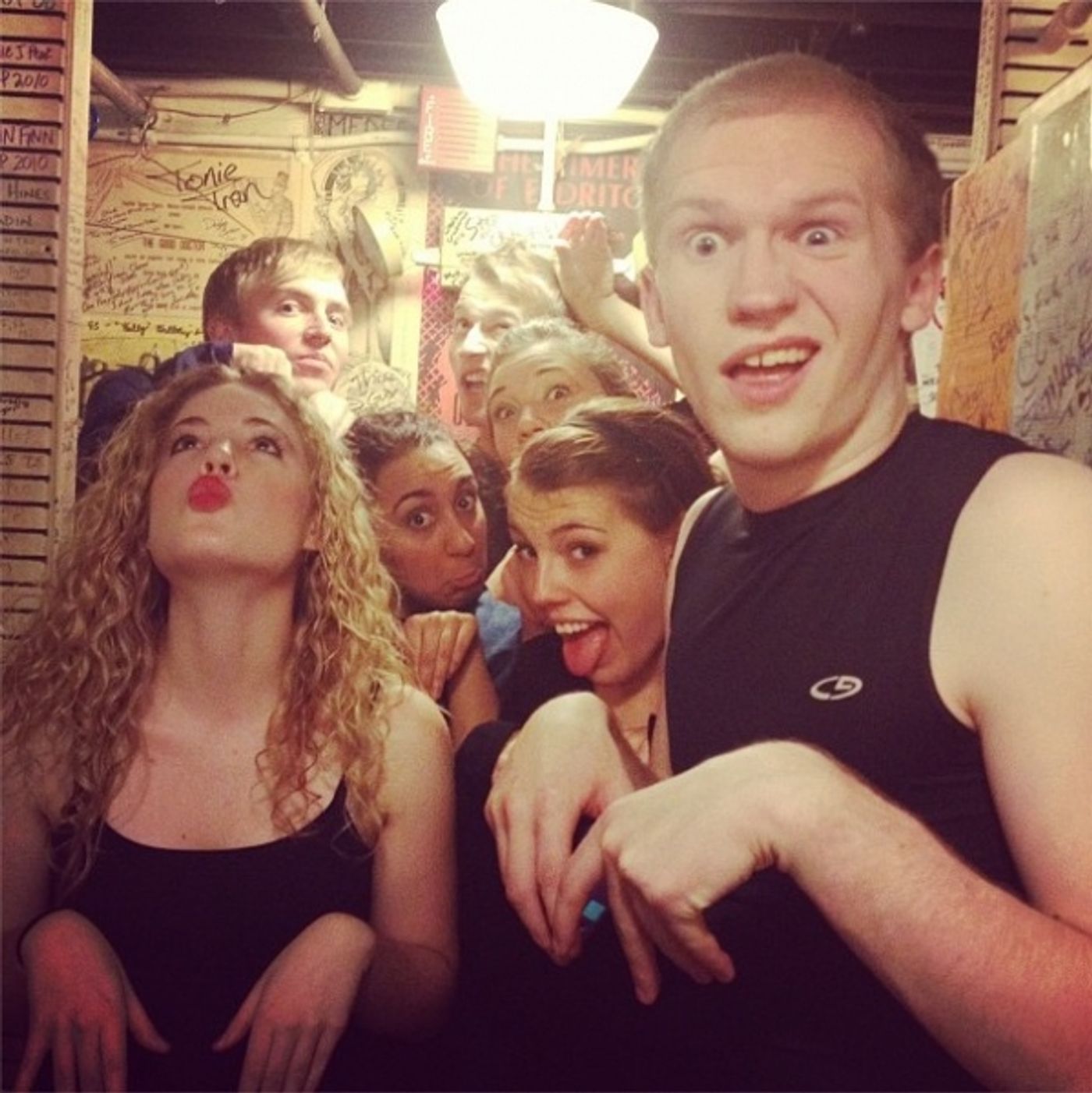 Photo Flash: Saturday Intermission Pics, Nov 3 - NEWSIES Channel CHICAGO, Broadway for Hurricane Relief & More!  Image