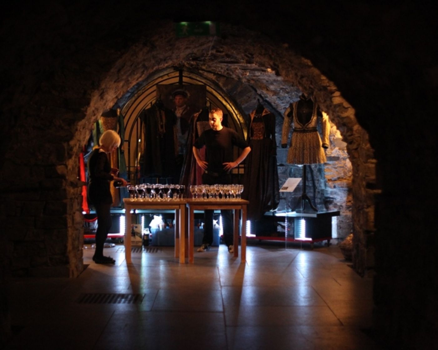 Photo Flash: Break-Away Project's DR. SEWARD'S DRACULA in Crypt of Christchurch Cathedral Photo Flash: Break-Away Project's DR. SEWARD'S DRACULA in Crypt of Christchurch Cathedral Image