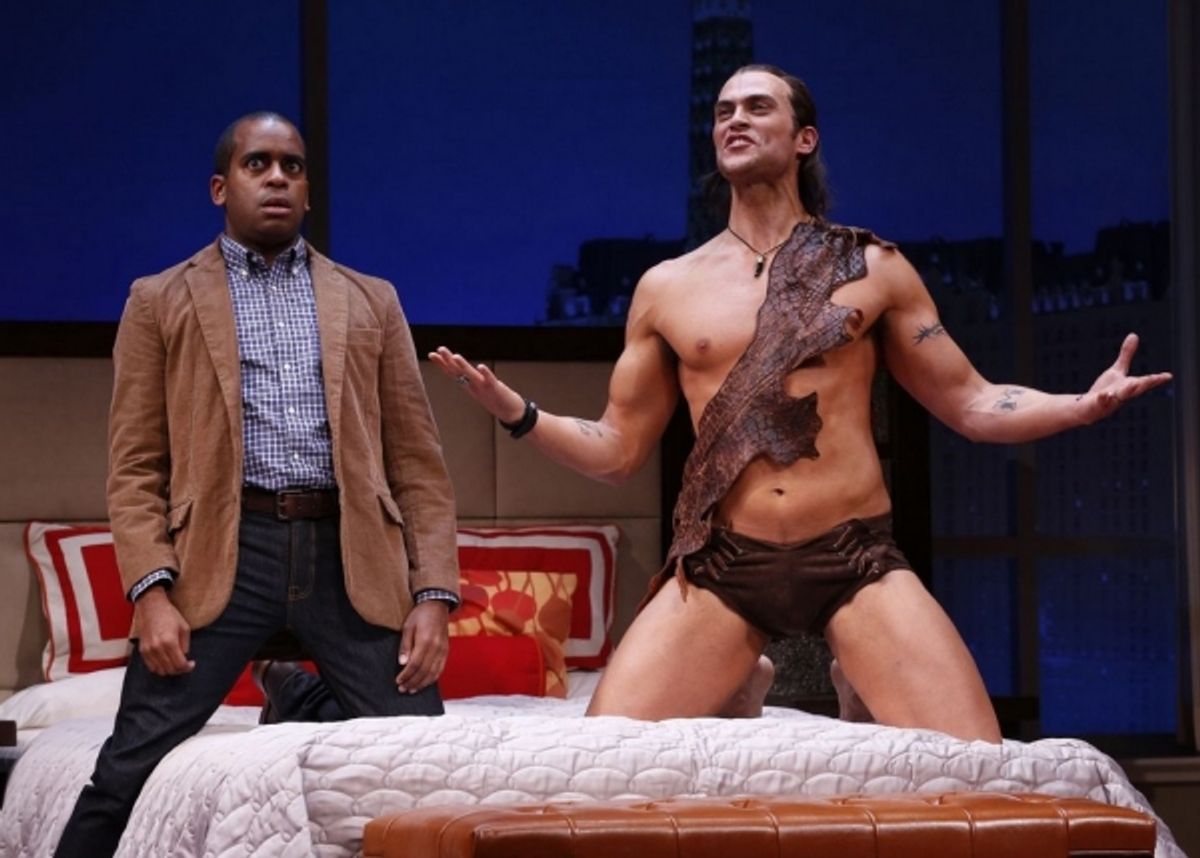 Daniel Breaker, Cheyenne Jackson at 